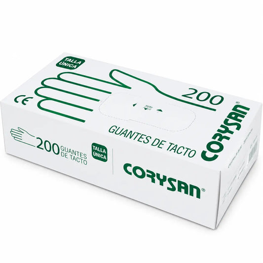 Corysan Tacto -muovikäsineet, 200 kpl