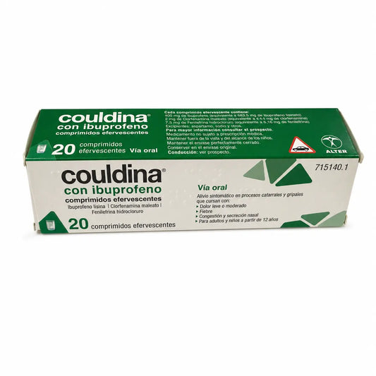 Couldina ibuprofeenilla, 20 poreilevaa tablettia