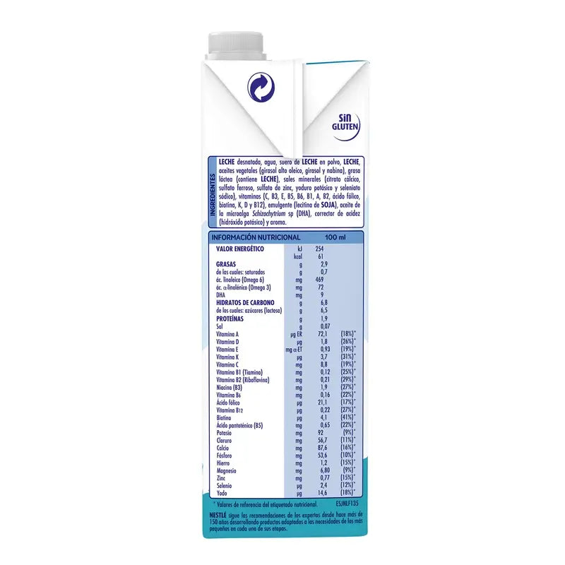 Nestlé Nativa Crecimiento 3 Original, 1 l