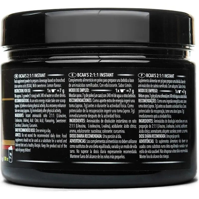 Crown Sport Nutrition BCAA Instant Lemon, 210 g (30 annosta) 