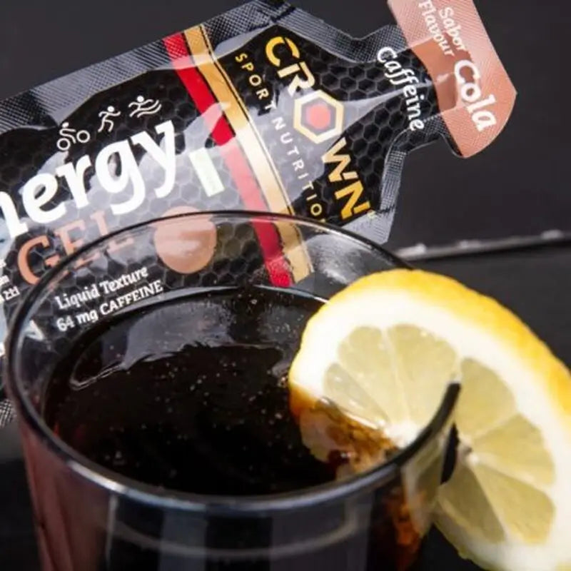 Crown Sport Nutrition Energy Gel Cola + kofeiini, 12 x 40 g