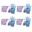 Cuatrogasa Dermolite Powder Free Nitrile Gloves Blue Size S, 4X100 Units