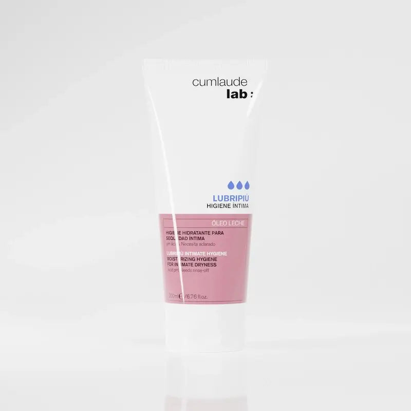 Cumlaude Lab Lubripiù Intimahygieenia – öljypohjainen maito, 200 ml