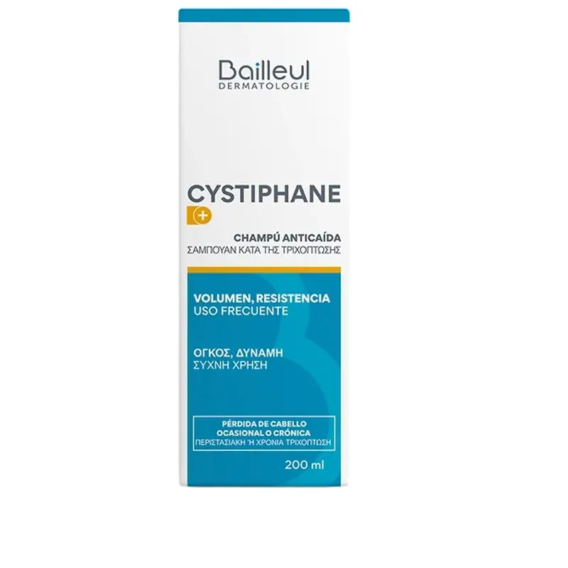 CYSTIPHANE Biorga hiustenlähtöä ehkäisevä shampoo 200 ml