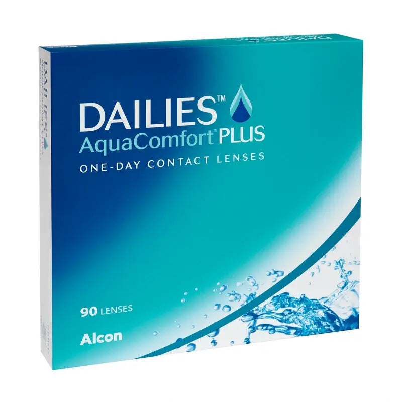 Dailies AquaComfort Plus Daily Spherical Lenses , 90 units
