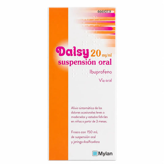Dalsy 20 mg/ml suun kautta otettava suspensio 200 ml