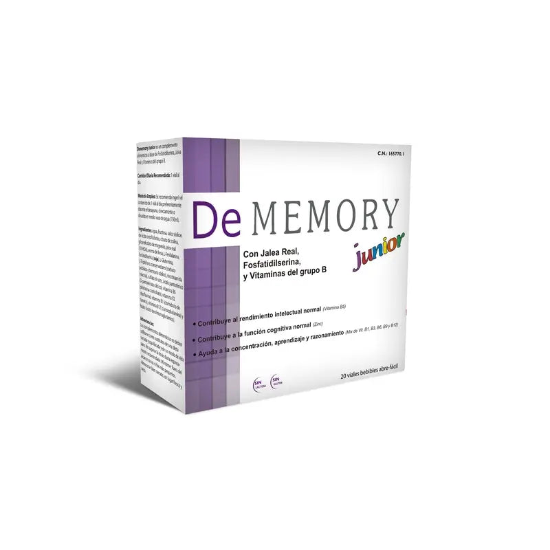 Dememory Junior, 20 ampullia