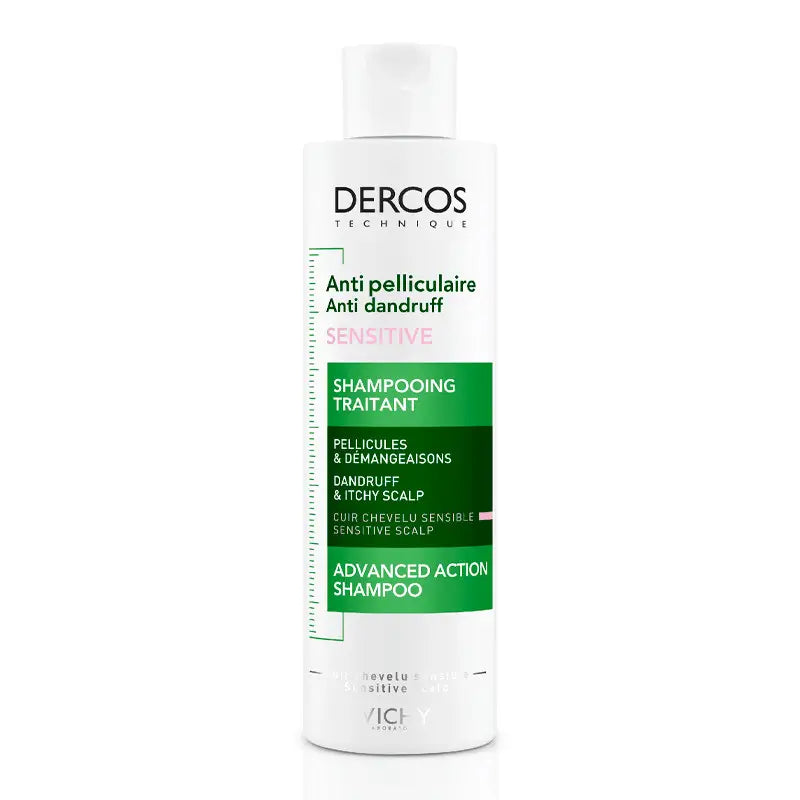 Vichy Dercos Technique -shampoo hilseen hoitoon herkälle päänahalle 200 ml