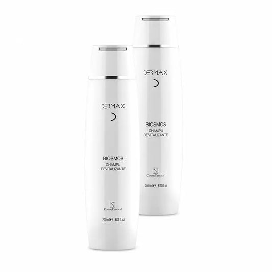 Dermax Biosmos elvyttävä shampoo, 2 x 200 ml:n pakkaus