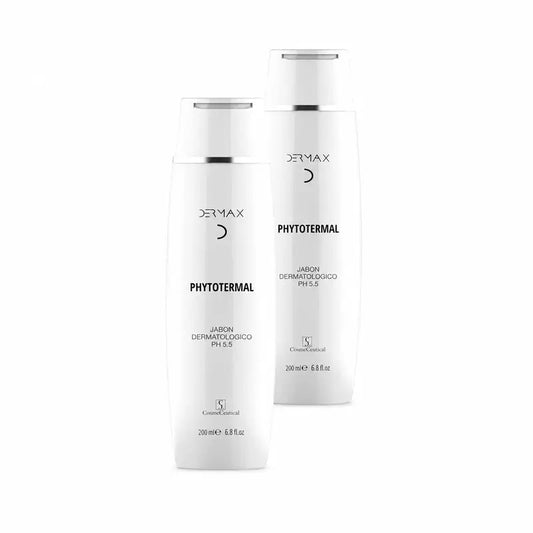 Dermax Phytotermal -ihonhoitosaippua, pH 5,5, 2 x 200 ml:n pakkaus