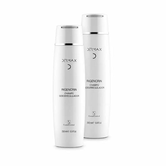 Dermax Rigencrín talin tuotantoa säätelevä shampoo, 2 x 200 ml:n pakkaus