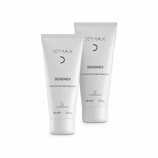Dermax Sensinex -kasvovoide herkälle iholle, 2 x 100 ml:n pakkaus