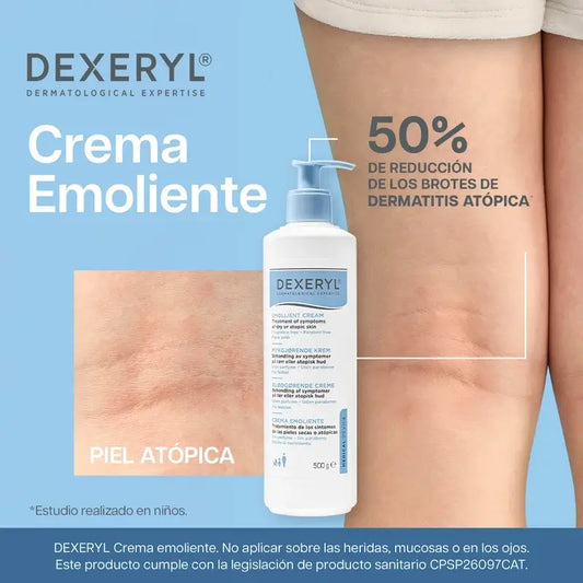 Dexeryl pehmentävä voide atooppiselle iholle 500 ml