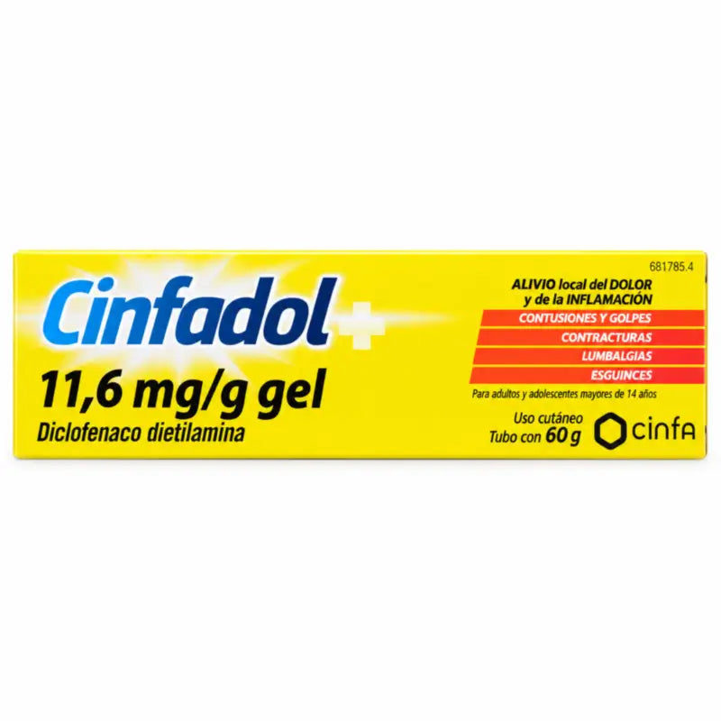Cinfadol-geeli 11,6 mg 60 g