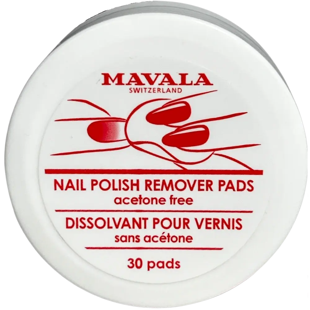Mavala-kynsilakanpoistolevyt, asetoniittomat