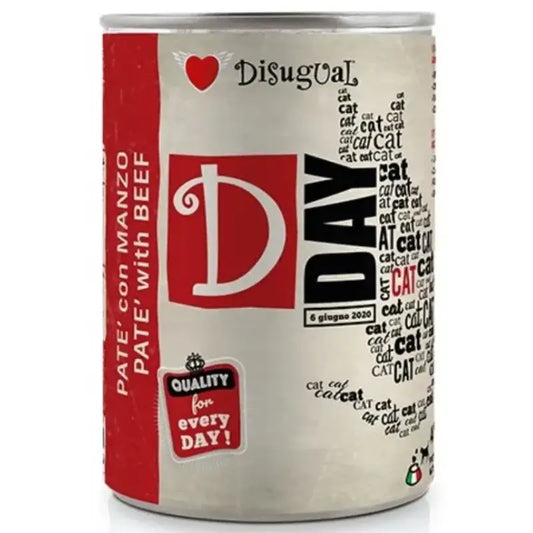 Disugual D-Day Cat Naudanliha 6 x 400 g