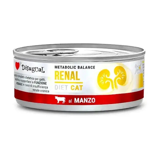 Disugual Renal-kissanruoka, naudanliha, 12 x 85 g