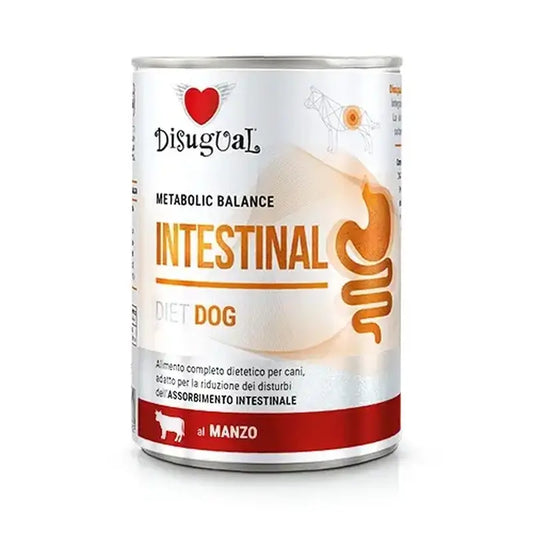 Disugual Diet Dog -suolistoruoka, naudanliha, 6 x 400 g