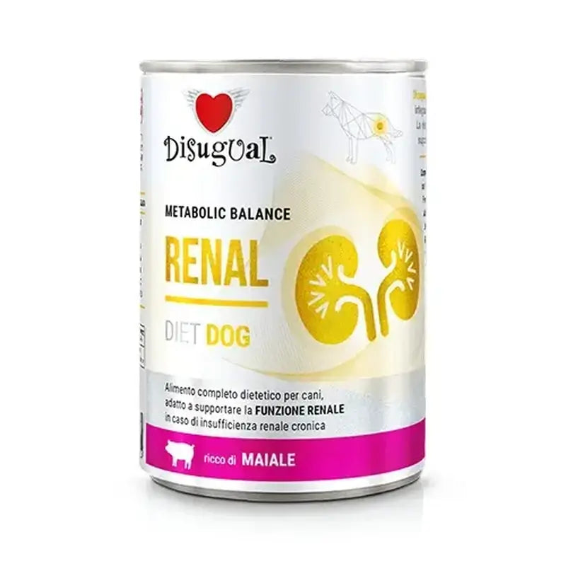 Disugual Diet Dog Renal -sianliha 6 x 400 g
