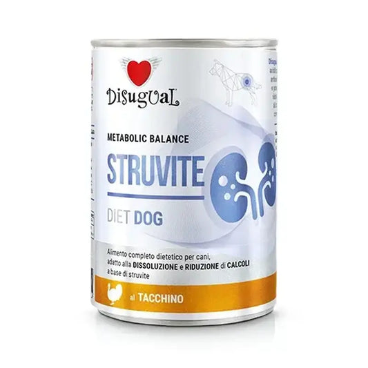 Disugual Diet Dog Struvite Kalkkuna 6 x 400 g