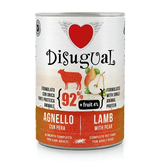 Disugual Fruit Dog -lampaankylki ja päärynä 6 x 400 g