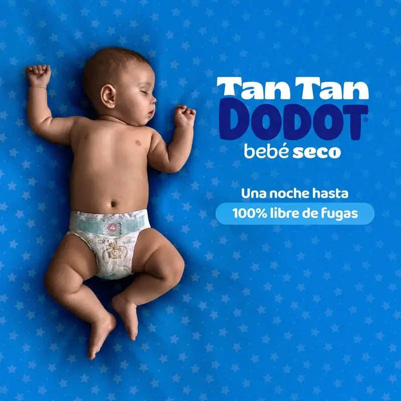 Dodot Bebé Seco, koko 4 (10–15 kg), 62 vaippaa