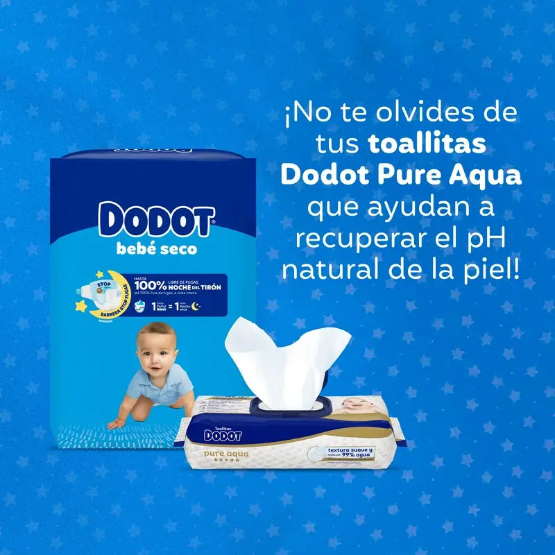 Dodot Bebé-Seco, koko 8, 54 vaippaa