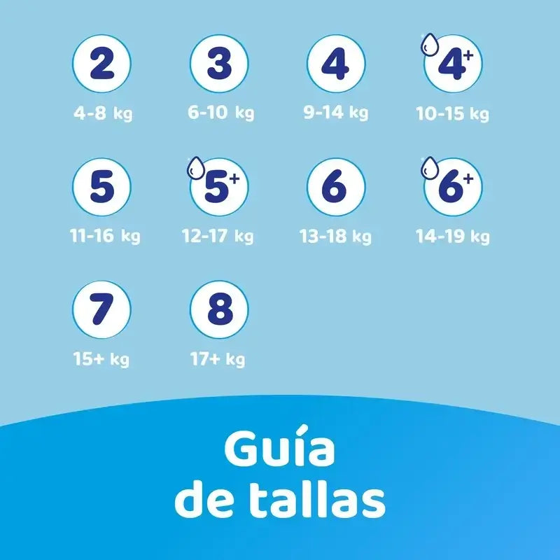 Dodot Bebé Seco, koko 6+ (+14 kg), 2 x 48 vaippaa