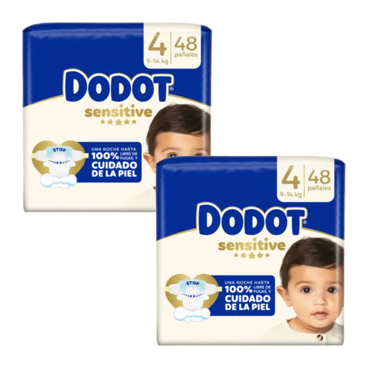 Dodot Sensitive, koko 4 (6–10 kg), 96 vaippaa