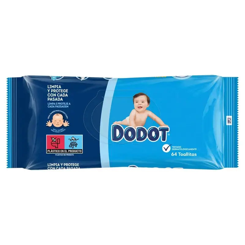 Dodot-vauvanpyyhkeet, 2 x 64 kpl
