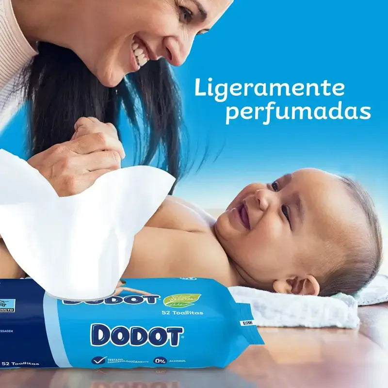 Dodot-vauvanpyyhkeet, 2 x 64 kpl