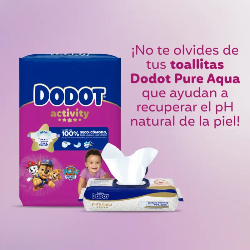 Dodot Activity, koko 5+, 12–17 kg, 126 vaippaa