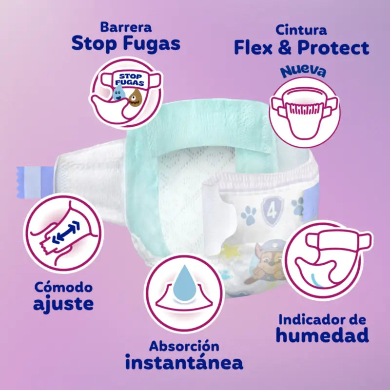 Dodot Activity, koko 5+, 12–17 kg, 126 vaippaa