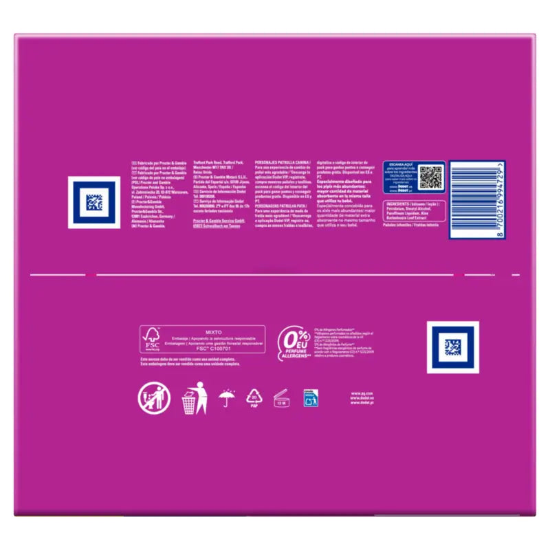 Dodot Activity, koko 5+, 12–17 kg, 126 vaippaa