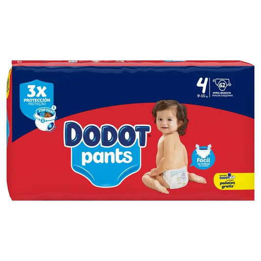 Dodot Pants Panty Size 4, 62 Nappies