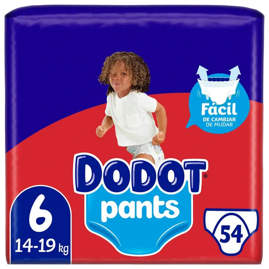 Dodot Pants Panty Size 6, 54 Nappies