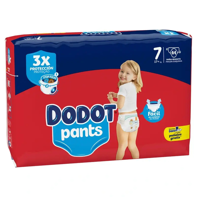 Dodot-housut, koko 7, 38 vaippaa
