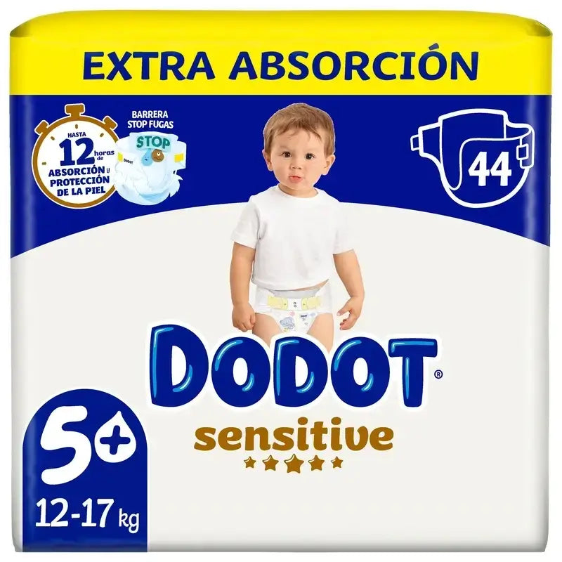 Dodot Sensitive, koko 5, 132 vaippaa