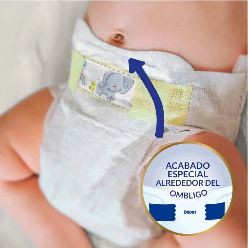 Dodot Sensitive Koko 1 (2–5 kg), 58 vaippaa