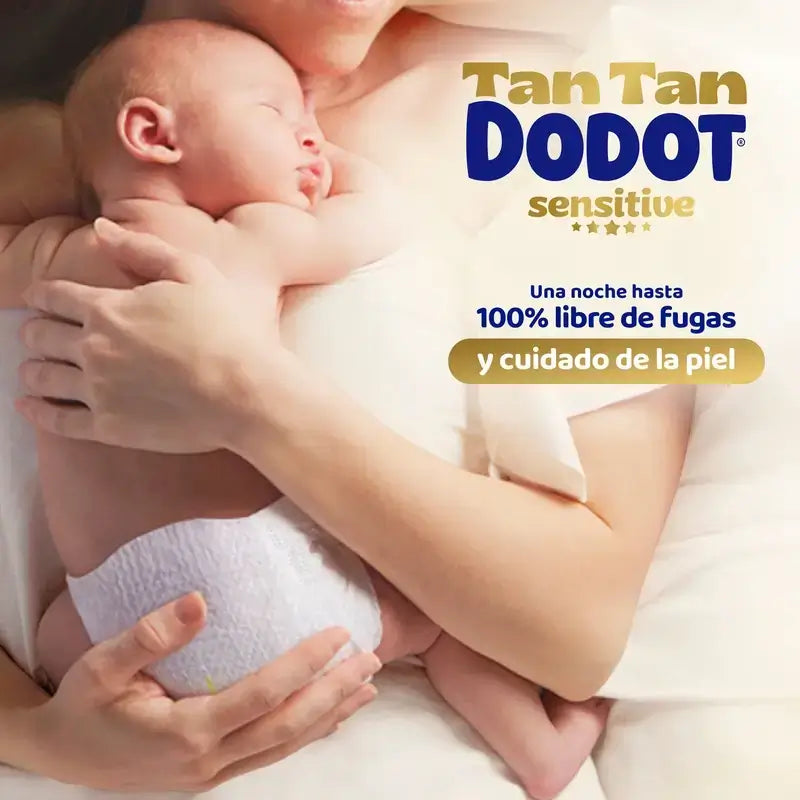 Dodot Sensitive, koko 2, 4–8 kg, 176 vaippaa + Dodot Pure Aqua 288 kosteuspyyhettä