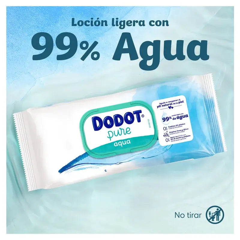 Dodot Aqua Total Care -pyyhkeet, 48 kpl
