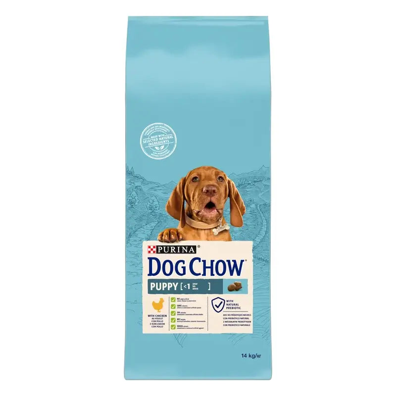 Dog Chow Canine Puppy Chicken 14 kg, koiranruoka