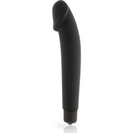 Dolce Vita Vibrator Realistic Silicone Vibrator Black Model 2