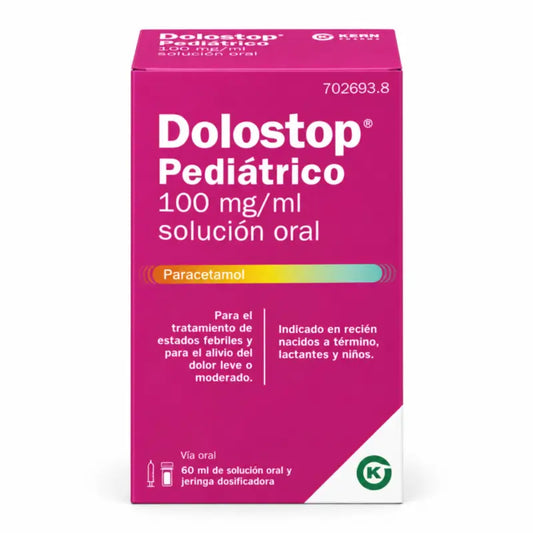 Dolostop Pediatrico – Kivun ja kuumeen lievitys 60 ml