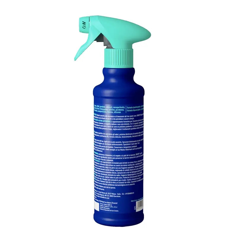 Douxo Skin & Coat Spa -monitoiminen hajunpoistosuihke koirille, 340 ml