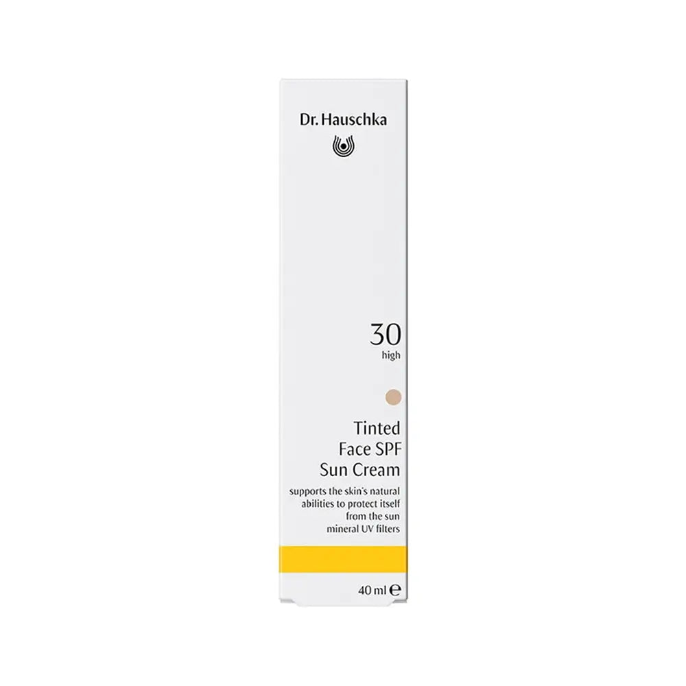 Dr. Hauschka SPF 30 -värillinen kasvojen aurinkovoide, 40 ml:n tuubi. 