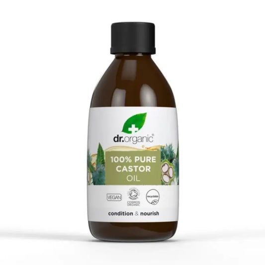 Dr.Organic 100 % puhdas risiiniöljy, 250 ml