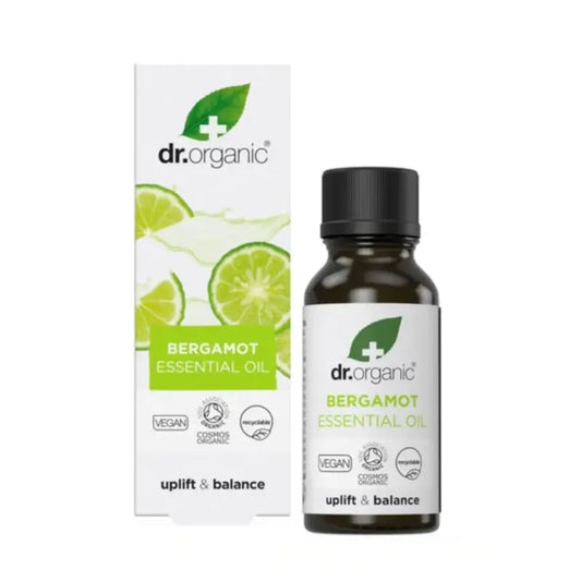 Dr.Organic: Luonnonmukainen ja 100 % puhdas bergamotin eteerinen öljy, 10 ml