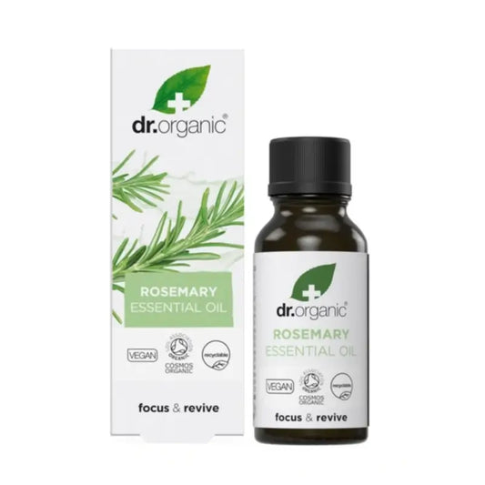 Dr.Organic: Luonnonmukainen ja 100 % puhdas rosmariinin cineoli-eteerinen öljy, 10 ml