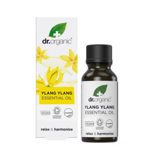 Dr.Organic Ylang-ylang-eteerinen öljy, luomu ja 100 % puhdas, 10 ml